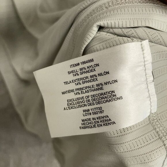 NWOT Soybu Men's M Light Grey Performance Active T-Shirt Striped - Picture 6 of 8